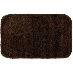 Brown Bath Mats Garland Traditional Plush Bath Rug Brown 30x50"