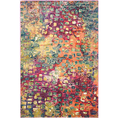 Safavieh Monaco Collection Pink, Multicolour, Purple, Yellow 231.1x154.9cm