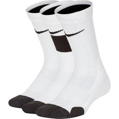 Nike S Socks Children's Clothing Nike Kid's Elite Basketball Crew Socks 3-pack - White