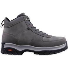 Fleece Chukka Boots Lugz Diablo Mid - Charcoal/Alloy/Black