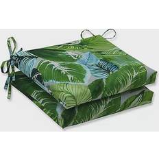 Fiber Chair Cushions Pillow Perfect Lush Leaf Jungle Chair Cushions Green (40.64x46.99cm)