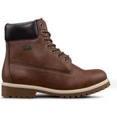 Fleece - Men Lace Boots Lugz Convoy Fleece 6 Inch - Roasted Chestnut/Bark/Cream