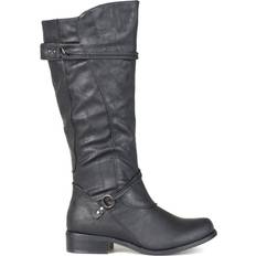 Journee Collection Harley Extra Wide Calf - Black