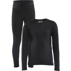 Jongen - Set Basislaag Basislagen Craft Core Warm Baselayer Set Jr - Black