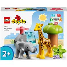 Animale Giochi di Costruzione LEGO Duplo Wild Animals of Africa 10971