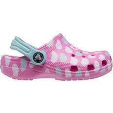 Rosa Pantoffeln Crocs Kid's Classic Easy Icon Clog - Pink