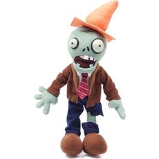 Plants vs zombie Fancy Dress Plants vs. Zombies Conehead Zombie Stuffed Figurine multicolor