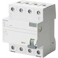 Siemens PFI type A 63A 3 N-polet 300MA 400V 4 MW N-venstre