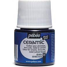 Pebeo Ceramic Paint Sevres Blue, 45 ml