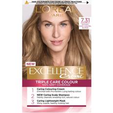 L'Oréal Paris Excellence Creme #7.31 Natural Dark Caramel Blonde