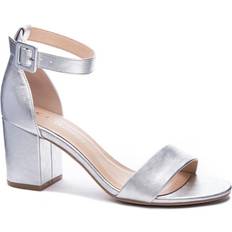 Polyurethane Heeled Sandals Chinese Laundry Jody - Light Silver