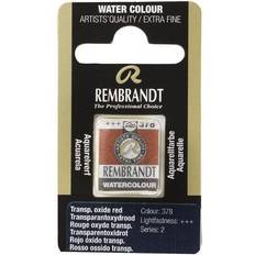 Rembrandt Watercolor Half Pan Transparent Oxide Red