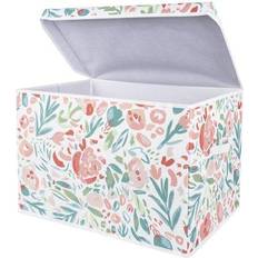 Sammy & Lou Painterly Floral Multi-Color Felt Toy Box