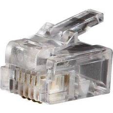 Telefonstik Klein Tools VDV826-601 Telefonstik RJ11 6P4C VDV826-601 Pol-tal (RJ) 6P4C Transparent 1 stk