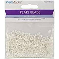 Pearl Beads Value Pack-3mm Ivory 850/Pkg