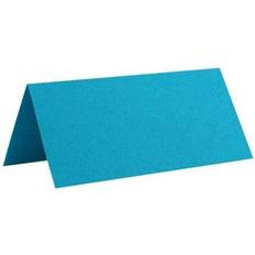 Jam Paper Printable Place Cards, 3.75x1.75, Sea Blue, 12/Pack