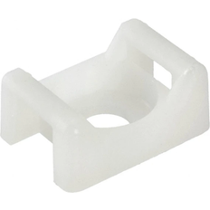 Panduit Skruebeslag for Kabelbinder Ø6,22X16 i pakker a 100 styk hvid 100 stk