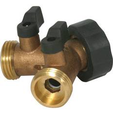 Camco 20123 Y Shut Off Valve Hose Valve, Brass