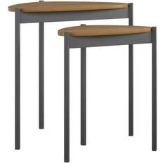 Gray Nesting Tables Novogratz Tallulah 2pcs Nesting Table