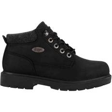 Faux Leather - Women Chukka Boots Lugz Drifter LX - Black