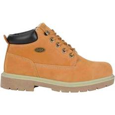 Women - Yellow Chukka Boots Lugz Drifter Fleece LX - Golden Wheat/Cream/Bark