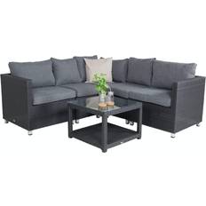Venture Design Vamos Loungesett, 1 Bord inkl. 5 Soffor