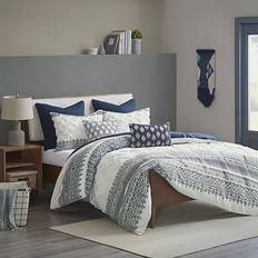 California King Duvet Covers Ink+ivy Mila Duvet Cover Blue (264.16x233.68)