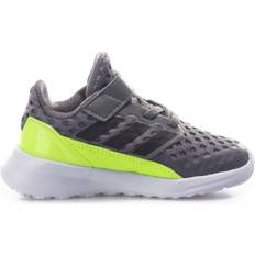 Adidas Infant Rapidarun - Grey Four/Core Black/Signal Green