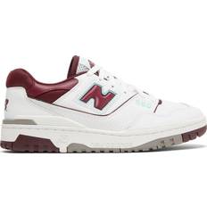 New Balance 550 M - White/Burgundy/Turquoise