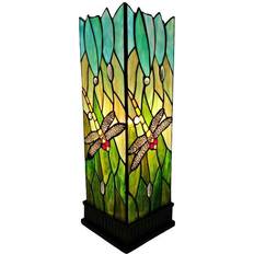 Amora Lighting Dragonfly Table Lamp 18"