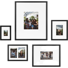 Kate and Laurel Gallery Wall Matted Picture Set 5pcs Photo Frame 21x17" 5pcs