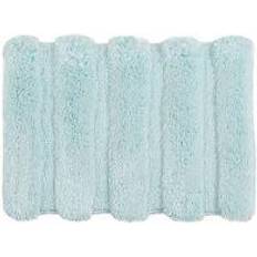 Bath Mats Madison Park Pearl Channel Bath Rug Blue 17x24"