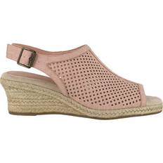 Pink Espadrilles Easy Street Stacy - Blush