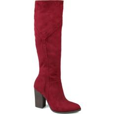 Wide Fit Boots Journee Collection Kyllie Wide Calf - Burgundy