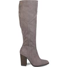 Wide Fit Boots Journee Collection Kyllie Wide Calf - Grey