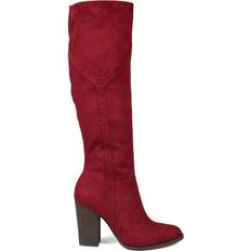 Journee Collection Kyllie Medium Calf - Burgundy