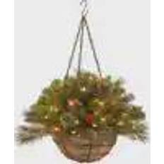 Hanging Boxes & Baskets National Tree Company Crestwood Spruce Basket 20"