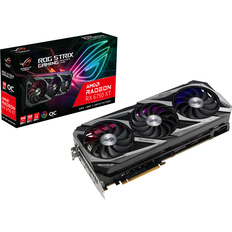 ASUS Radeon RX 6750 XT Grafikkort ASUS ROG Strix Radeon RX 6750 XT OC HDMI 3xDP 12GB