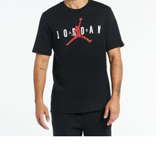 Jordan Air Wordmark T-shirt - Black/White/Gym Red