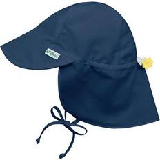 Babies UV Clothes Green Sprouts Flap Sun Protection Hat - Navy