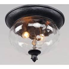 Dimmable Ceiling Lamps Maxim Lighting Carriage House Ceiling Flush Light 30.5cm