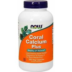 Now Foods Coral Calcium Plus 250 Vegetarian Capsules 90 pcs