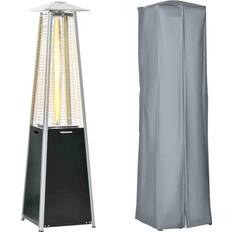 Metal Patio Heater OutSunny Pyramid Heater 11200W