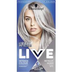 Blue Permanent Hair Dyes Schwarzkopf Live Colour Urban Metallics Blue Mercury