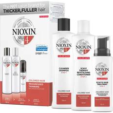 Nioxin system 3 trial kit Nioxin 3-Part System 4 Trial Kit for Coloured Hair with Progressed Thinning