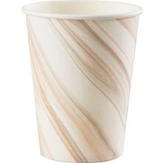 Ginger Ray Lot 8 Gobelets En Papier Naturel Marbré