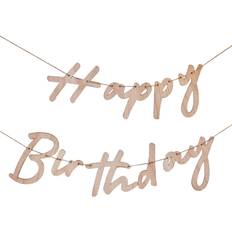 Happy Birthday Træ Guirlande
