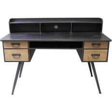 Dkd Home Decor Metal Spruce Writing Desk 60x95cm