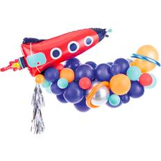 Oranje Ballonnenbogen PartyDeco Ballon slinger raket 154 cm