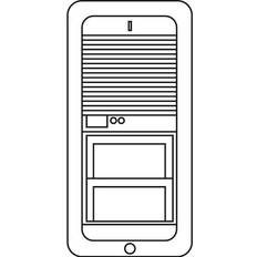 Siedle 200008558-00 Dørtelefon-tilbehør Monteringstilbehør